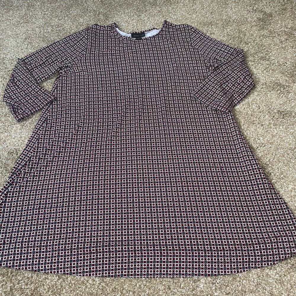 J. Jill Wherever collection set of 2 women's tunic tops geometric floral SZ MD - Picture 8 of 8